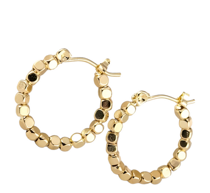 Golden Metal Hoop - Oraish Store