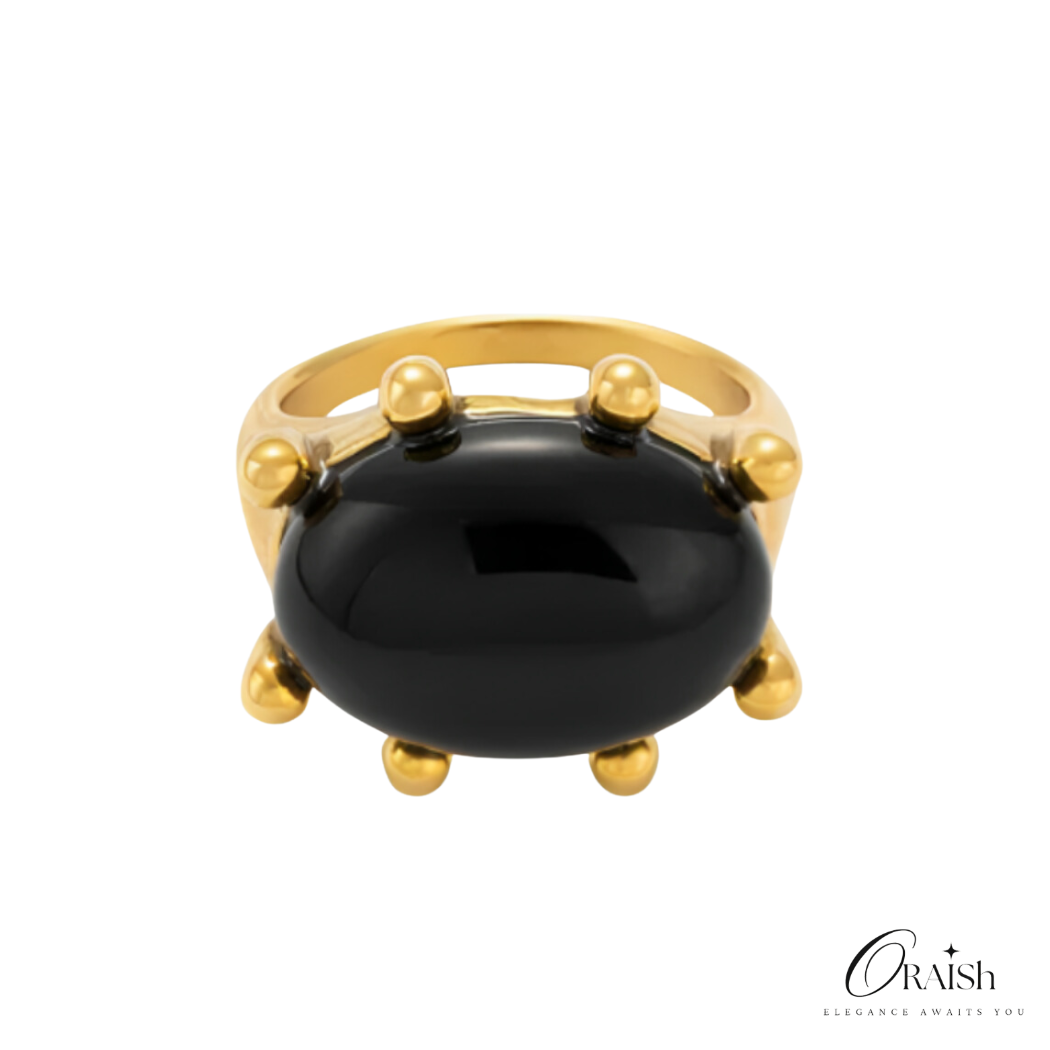 Black Onyx Ring - Oraish Store