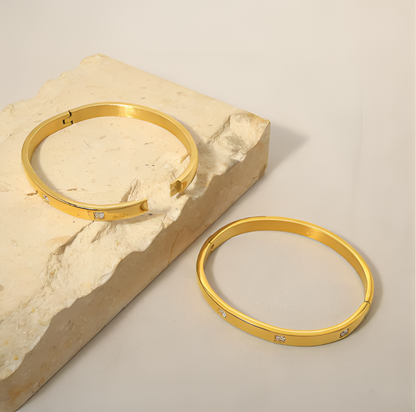 Dainty Cuff Bangle - Oraish Store