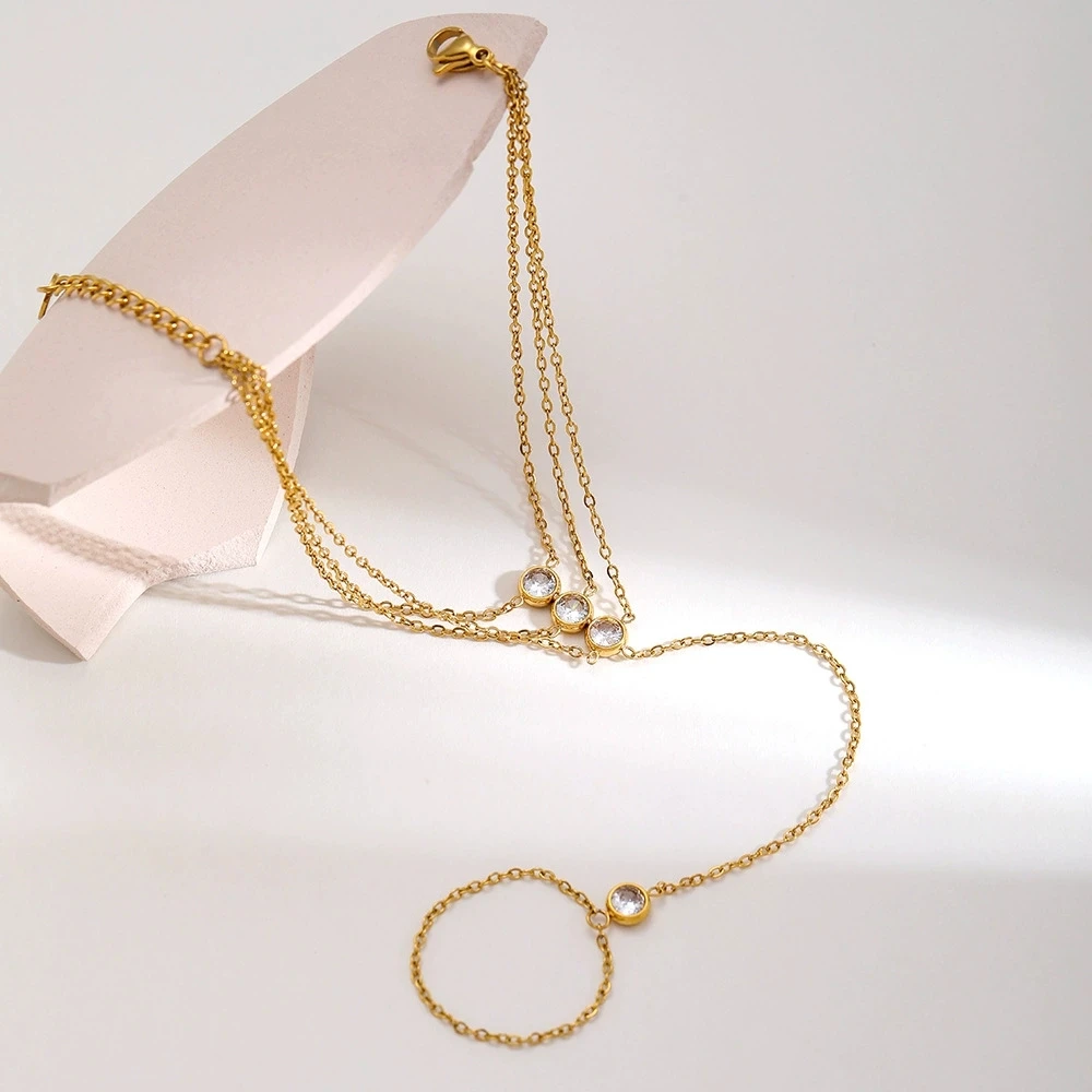 Gildid Grace Hand Chain