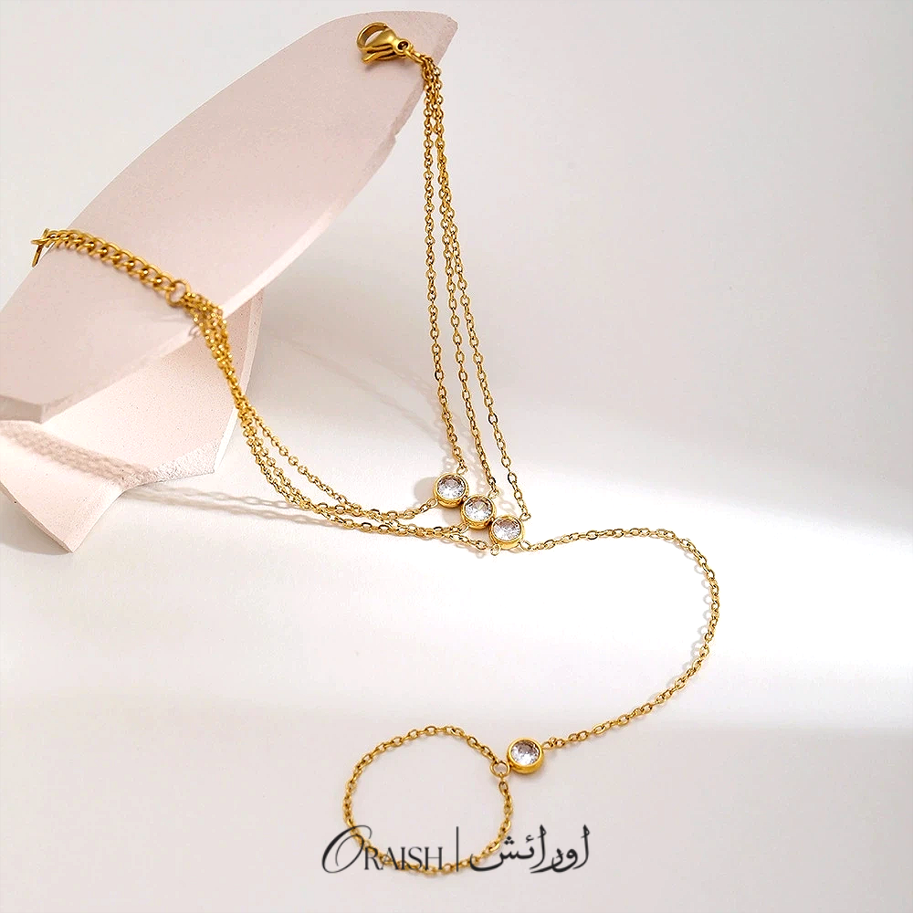 Gildid Grace Hand Chain