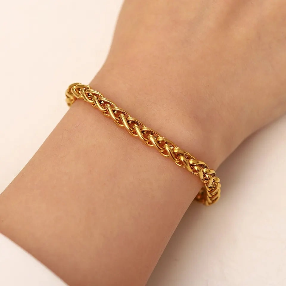 Braided Chain Bracelet