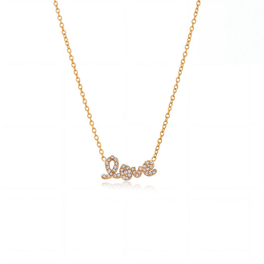 Love Vibes Pendant Necklace