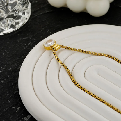 Crystal CZ Pendant Necklace
