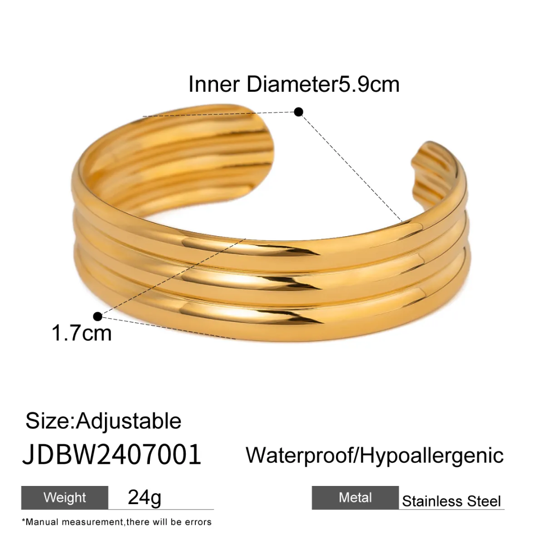 Triple layer Cuff