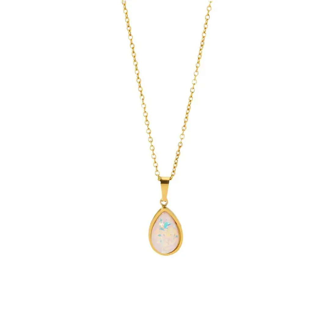 Opal pendant Necklace