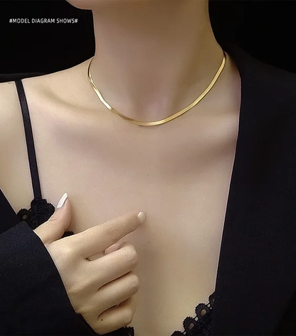 Snake Chain Necklace - Oraish Store