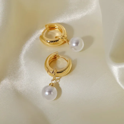 Pearl Drop Earrings - Oraish Store