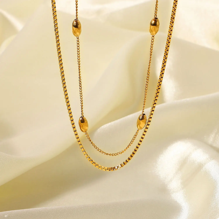 Double layer Box Chain