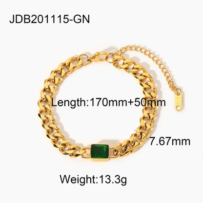 Cuban link chain Bracelet - Oraish Store