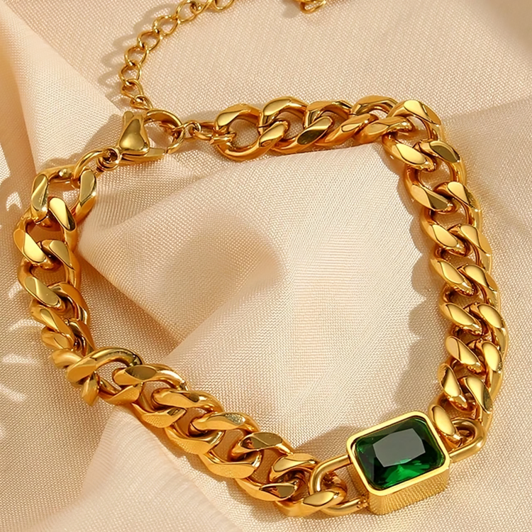 Cuban link chain Bracelet