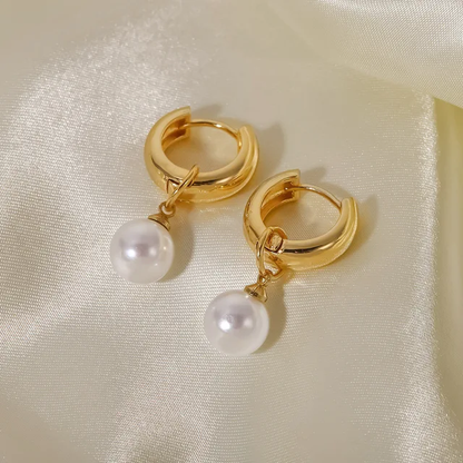 Pearl Drop Earrings - Oraish Store