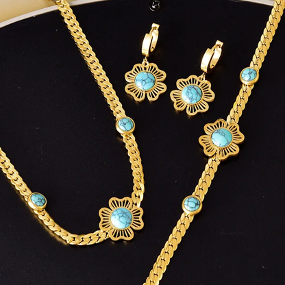Turquoise Flower Premium - Oraish Store