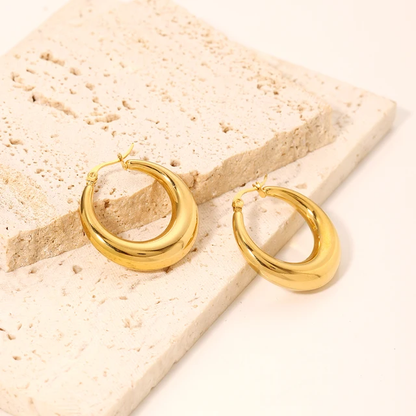 Hollow Hoops(small) - Oraish Store