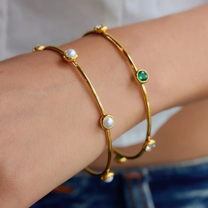Glossy Bangle Set (2PCS)
