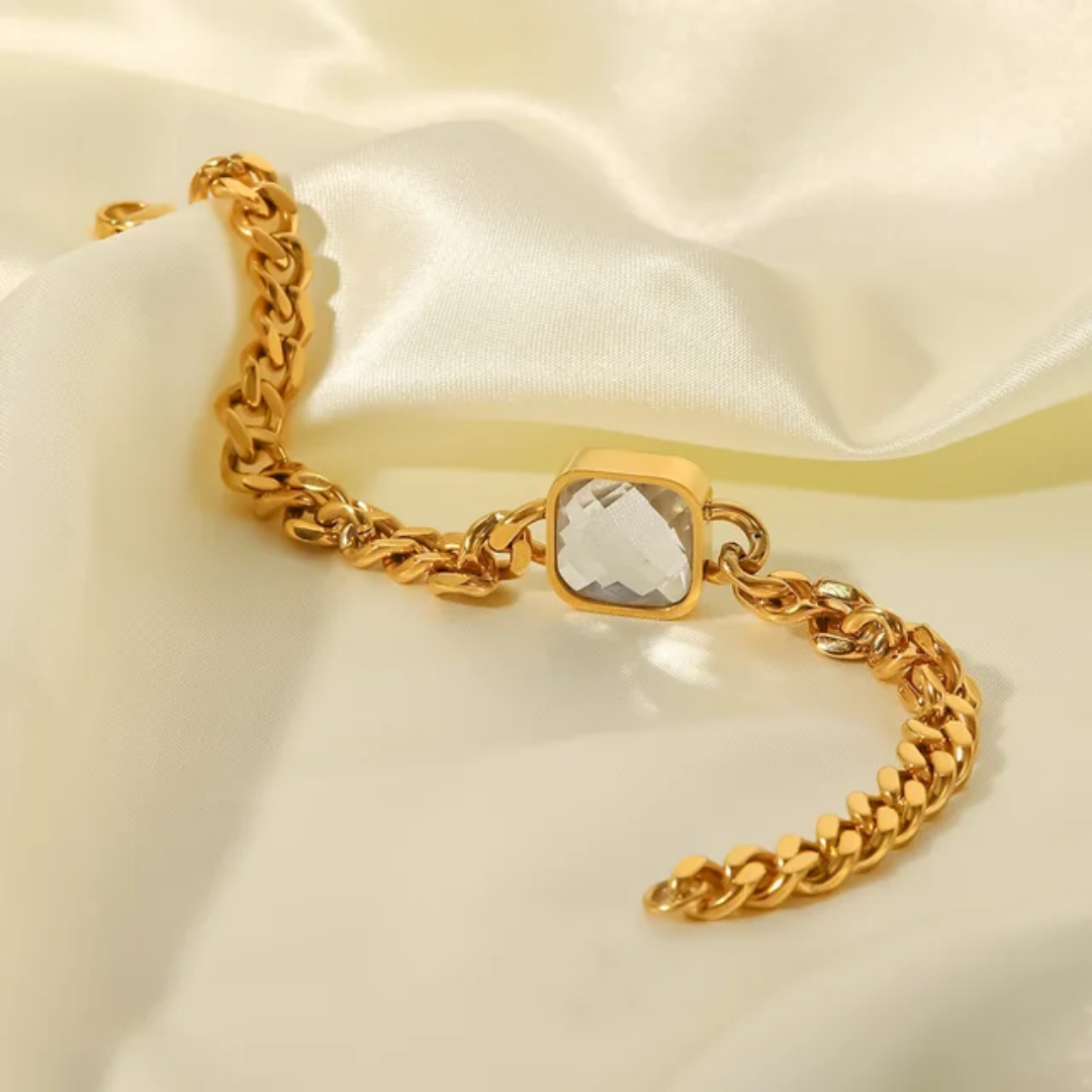 Portia Cuban Bracelet - Oraish Store