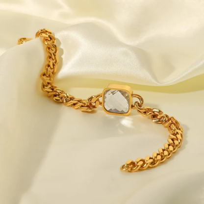 Portia Cuban Bracelet - Oraish Store