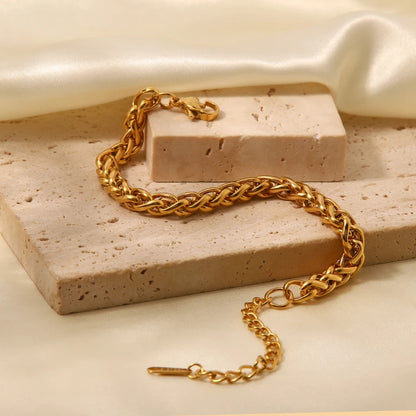 Braided Chain Bracelet - Oraish Store
