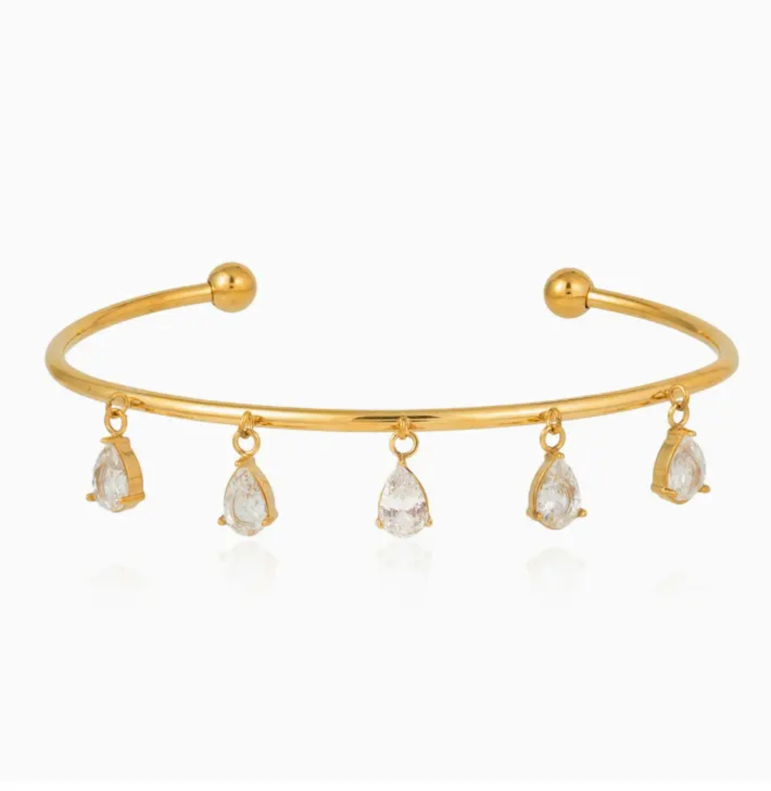Crystal Cuff Bangle