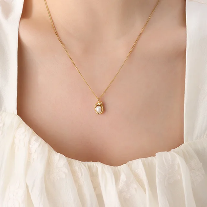 Pearl Pendant Necklace - Oraish Store
