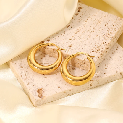 Hollow Hoops(small) - Oraish Store