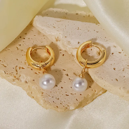 Pearl Drop Earrings - Oraish Store