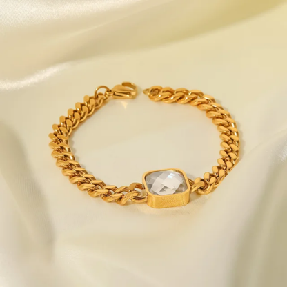 Portia Cuban Bracelet - Oraish Store