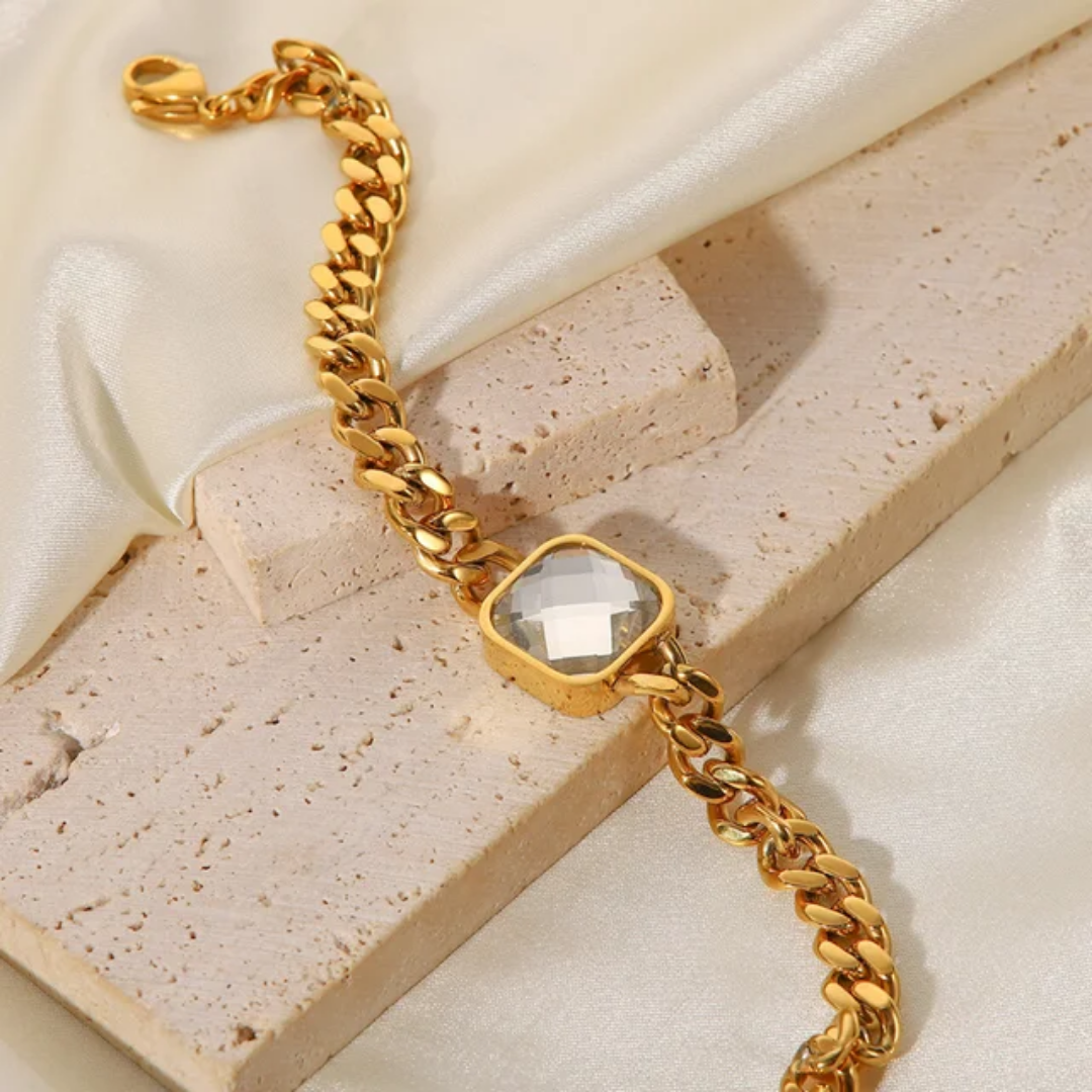 Portia Cuban Bracelet - Oraish Store