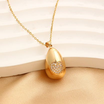 Heart Bean Necklace - Oraish Store