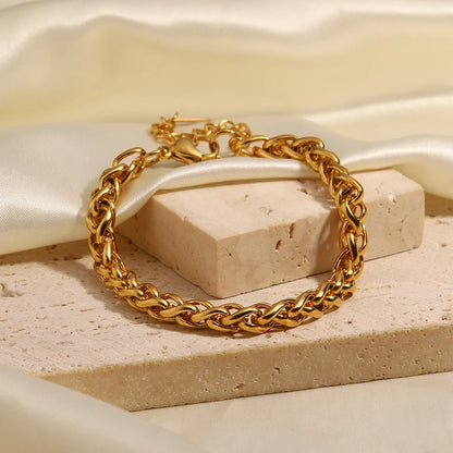 Braided Chain Bracelet - Oraish Store