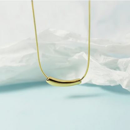 Clavicle Snake Bone Chain Necklace (Golden) - Oraish Store