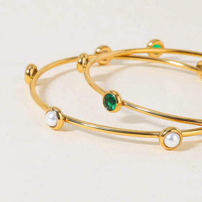 Glossy Bangle Set (2PCS)