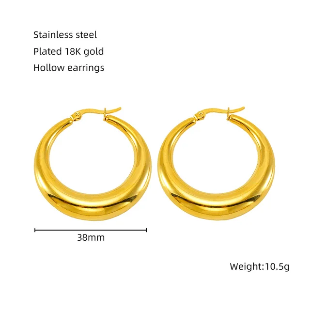 Hollow Hoops(big) - Oraish Store