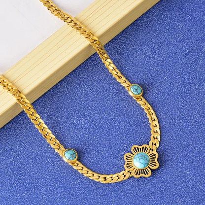Turquoise Flower Prime - Oraish Store