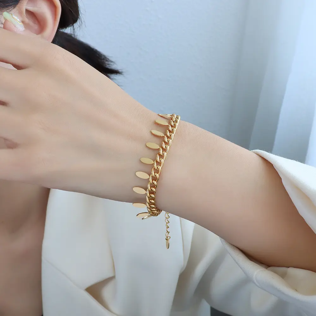 Tassel Leave Bracelet