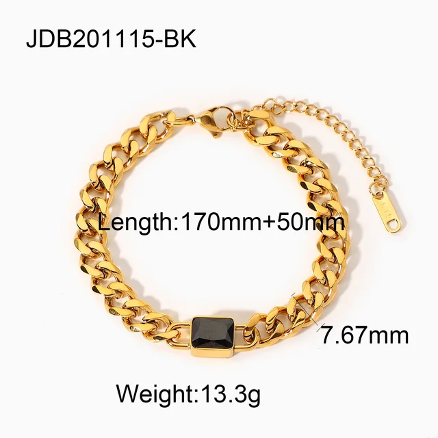 Cuban link chain Bracelet