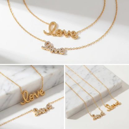 Love Vibes Pendant Necklace