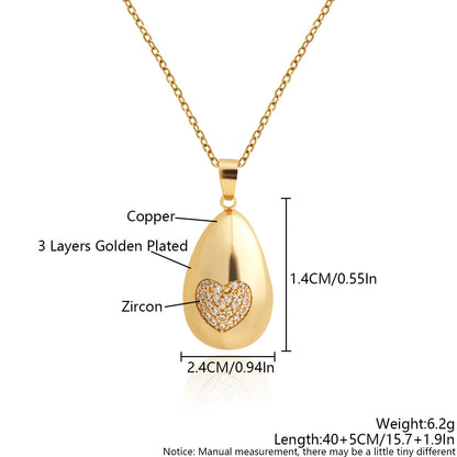 Heart Bean Necklace - Oraish Store