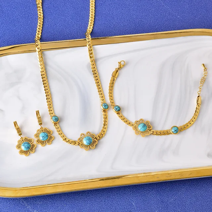 Turquoise Flower Premium - Oraish Store