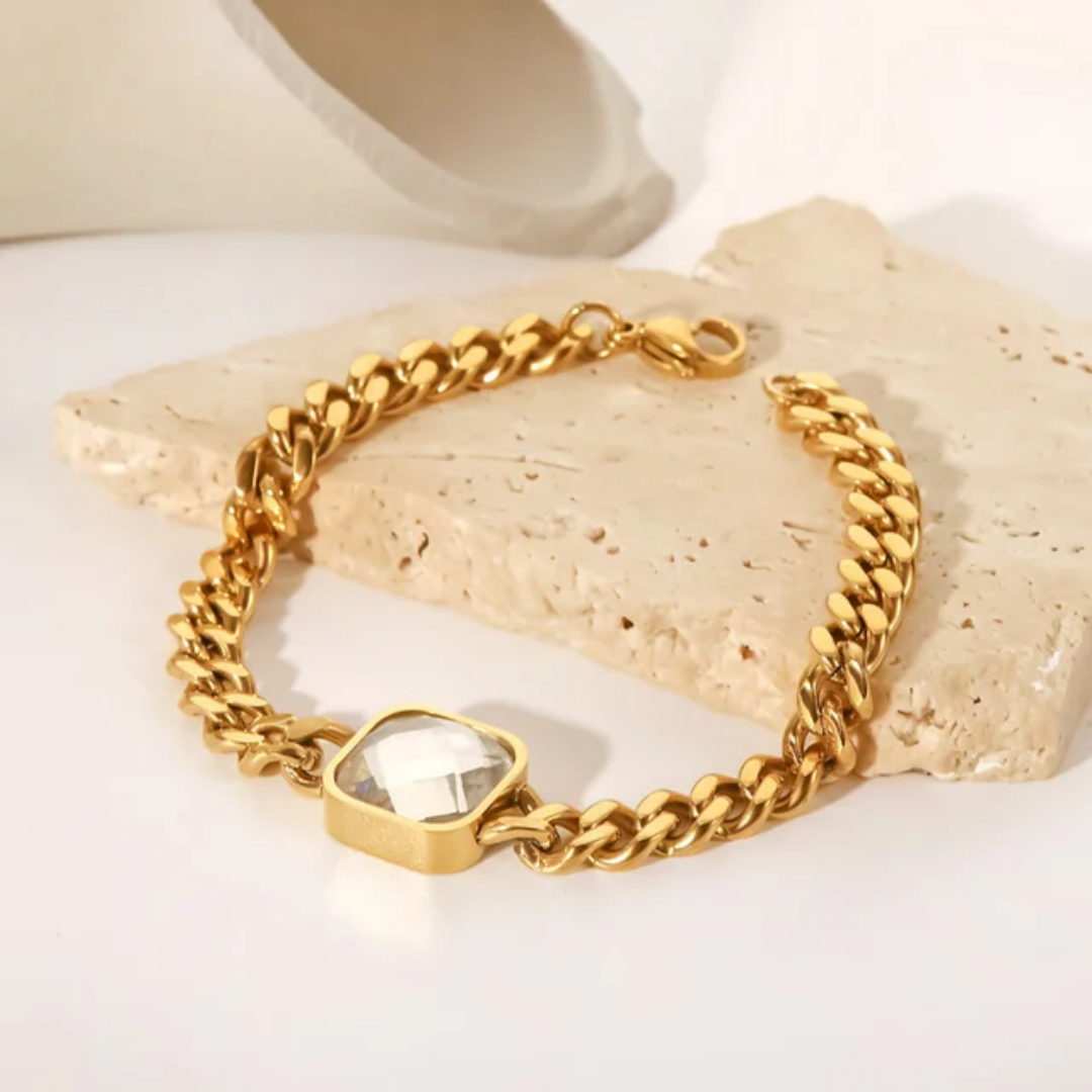 Portia Cuban Bracelet - Oraish Store