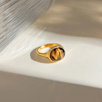 Tiger eye Ring - Oraish Store