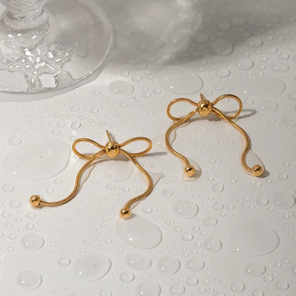 Long Bow Earrings - Oraish Store