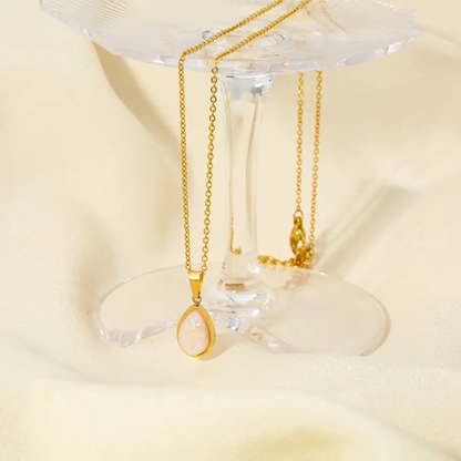 Opal pendant Necklace