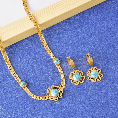 Turquoise Flower Prime - Oraish Store