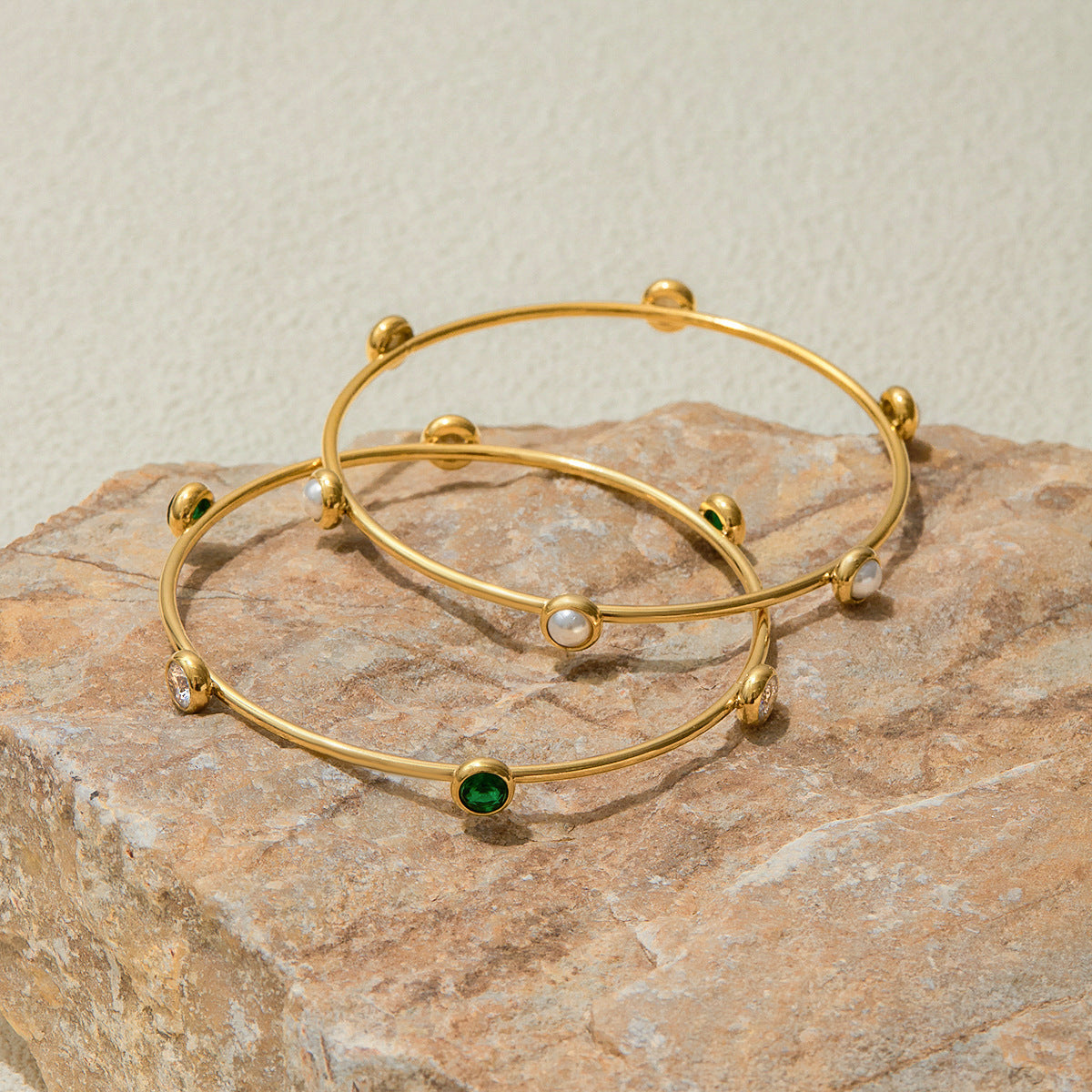 Glossy Bangle Set (2PCS)