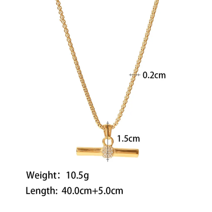 T Bar Necklace