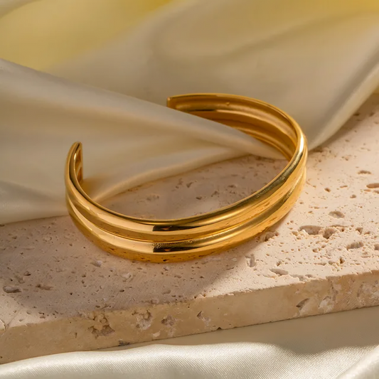 Double Layer Open Cuff - Oraish Store