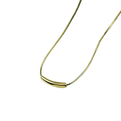 Clavicle Snake Bone Chain Necklace (Golden) - Oraish Store