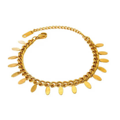 Tassel Leave Bracelet