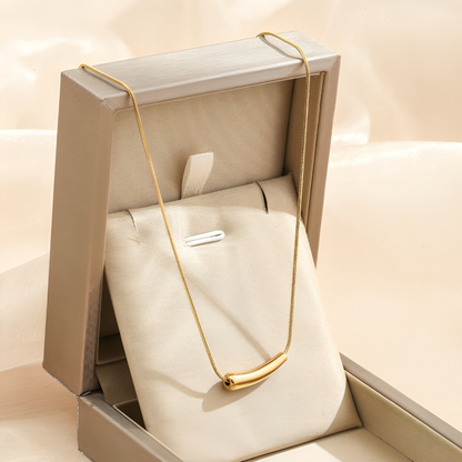 Clavicle Snake Bone Chain Necklace (Golden) - Oraish Store